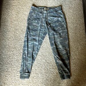 Anthropology camo pants